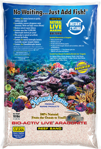 NATURE'S OCEAN - Samoa Pink Aragonite Live - Sable vivant pour aquarium