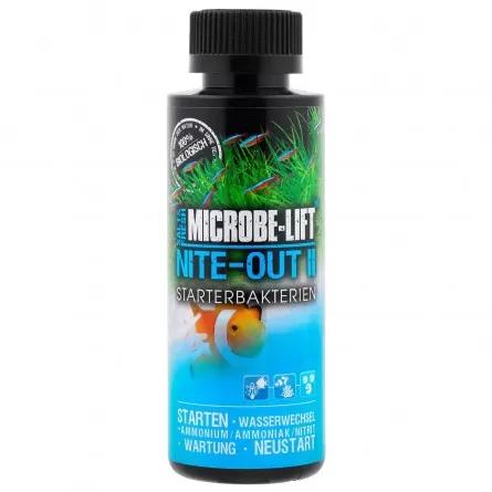 MICROBE-LIFT - Nite-Out II 118ml - Bactéries nitrifiantes pour aquarium