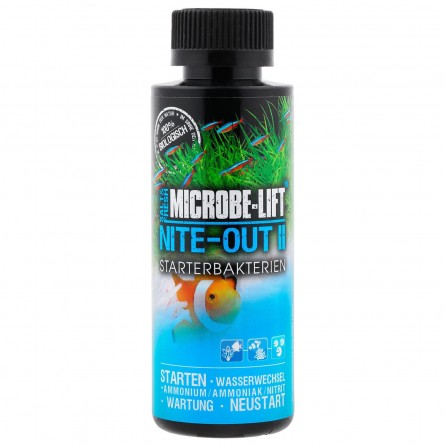 MICROBE-LIFT - Nite-Out II 118ml - Bactéries nitrifiantes pour aquarium