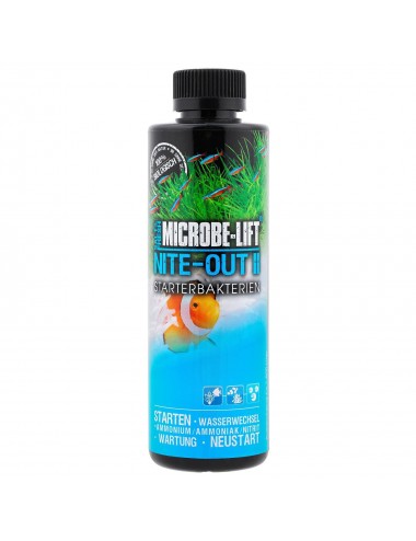 MICROBE-LIFT - Nite-Out II 236ml - Bactérias nitrificantes para aquários