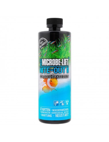 MICROBE-LIFT - Nite-Out II 473ml - Bacterias nitrificantes para acuario