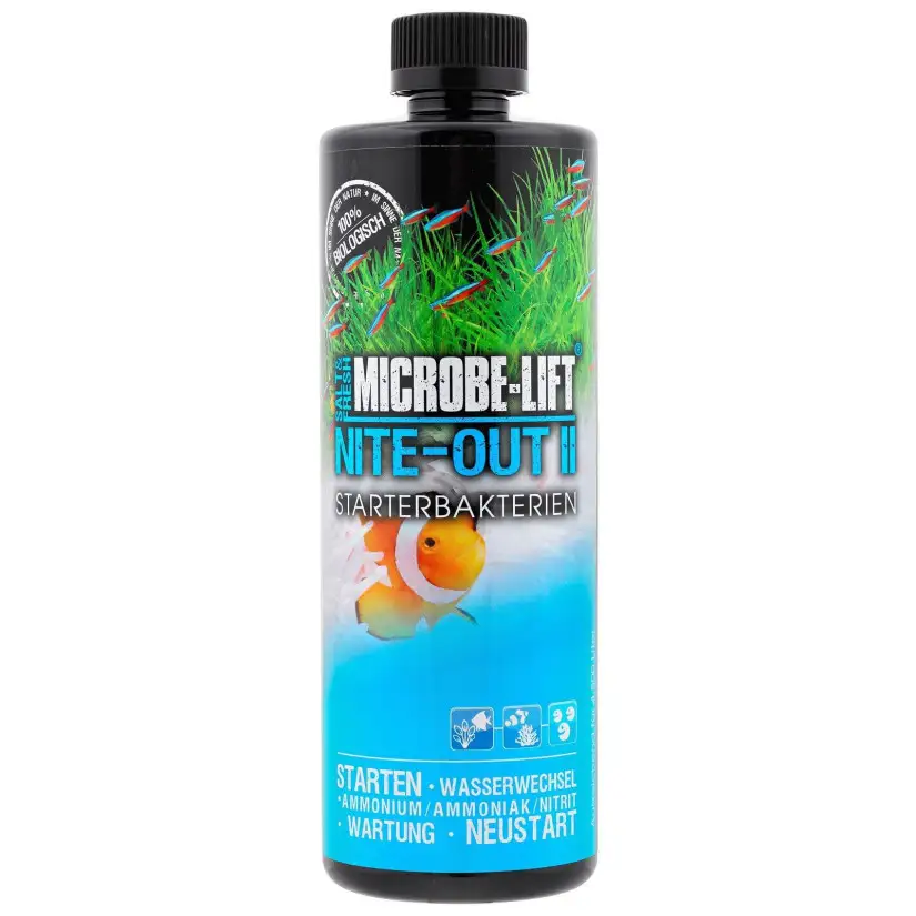 MICROBE-LIFT - Nite-Out II 473ml - Nitrifying bacteria for aquarium