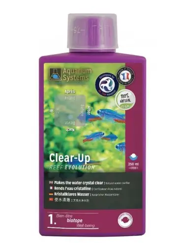 AQUARIUM SYSTEMS - Clear-Up Fresh - 250ml -  Clarificateur d'eau naturel
