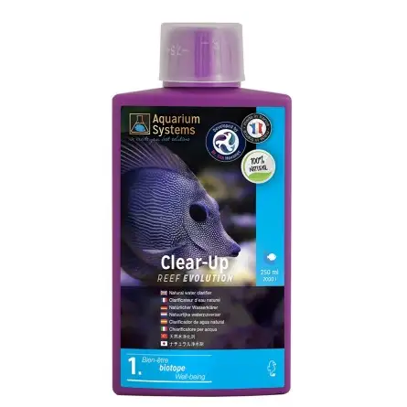 AQUARIUM SYSTEMS - Clear-Up 250ml - Natural water clarifier AQUARIUM SYSTEMS - Clear-Up 250ml - Natural water clarifier