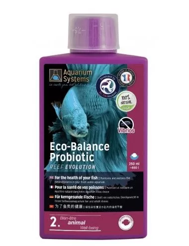 AQUARIUM SYSTEMS - Eco-Balance Probiotic Fresh - 250ml - Bactérias probióticas para aquários