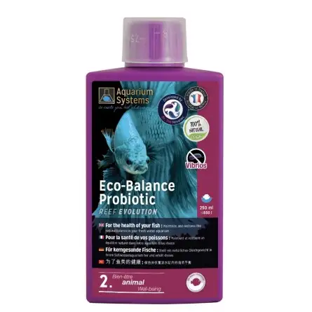 AQUARIUM SYSTEMS - Eco-Balance Probiotic Fresh - 250ml - Bactéries probiotic pour aquarium AQUARIUM SYSTEMS - Eco-Balance Probiotic Fresh - 250ml - Bactéries probiotic pour aquarium
