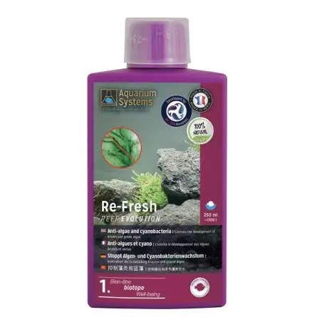 AKVARIJSKI SUSTAVI - Re-Fresh Fresh - 250 ml - Pročišćivač vode AKVARIJSKI SUSTAVI - Re-Fresh Fresh - 250 ml - Pročišćivač vode