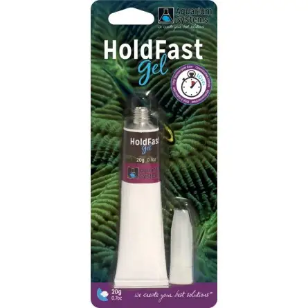 AQUARIUM SYSTEMS - HoldFast Glue - Cola em gel para corais e plantas Aquarium System - 1