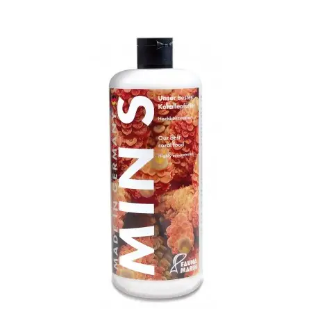 FAUNA MARIN - Min S - 500 ml - Solution nutritive pour coraux FAUNA MARIN - Min S - 500 ml - Solution nutritive pour coraux