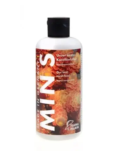 FAUNA MARIN - Min S - 250 ml - Solution nutritive pour coraux