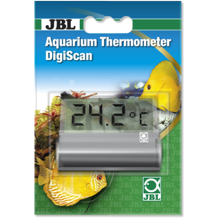 JBL - DigiScan - Thermomètre numérique à coller sur vitre d'aquarium JBL - DigiScan - Thermomètre numérique à coller sur vitre d'aquarium