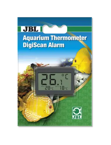 JBL - DigiScan Alarm - Digitale thermometer om op aquariumglas te plakken