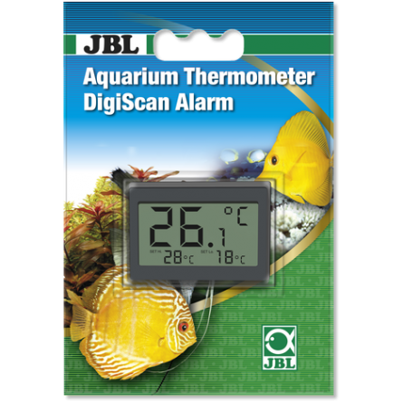 JBL - DigiScan Alarm - Digitalni termometer za pritrditev na steklo akvarija JBL - DigiScan Alarm - Digitalni termometer za pritrditev na steklo akvarija