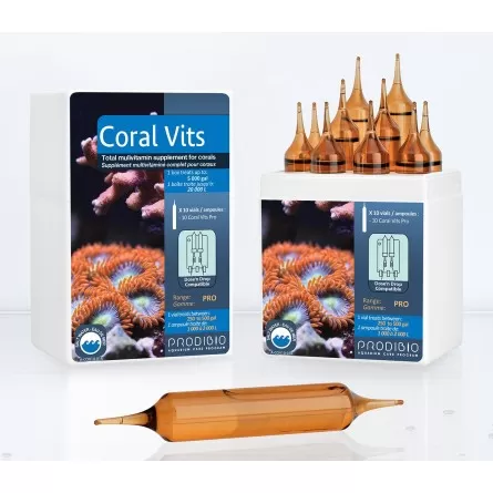 PRODIBIO - Coral Vits Pro10 - 10 Ampolas - Vitaminas para corais