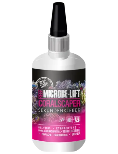 MICROBE-LIFT - Coralscaper Superglue - 50g - Colle liquide pour le bouturage des coraux Microbe-Lift - 1
