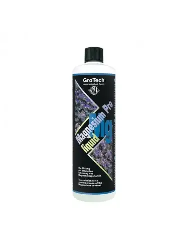 GROTECH - Magnesium Pro Liquid - 1000ml - Magnésium pour aquarium d'eau de mer