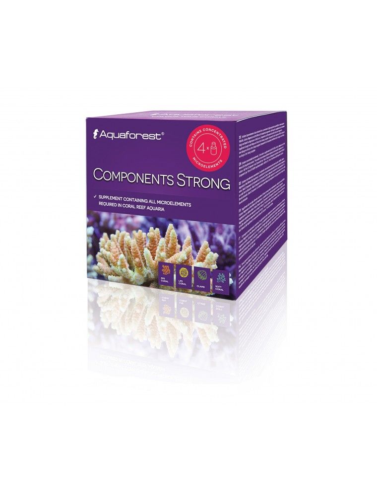 AQUAFOREST Componentes Fuerte 4x50ml