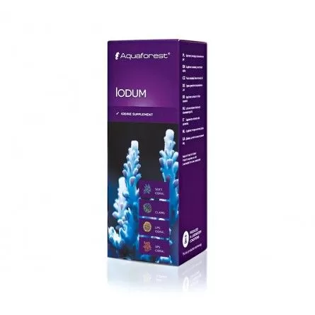 AQUAFOREST – Jod – 50 ml – Jod-Ergänzungsmittel – für Korallen und Wirbellose