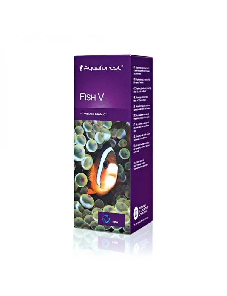 AQUAFOREST - Fish V - 50ml - Vitaminski dodatek - Za ribe
