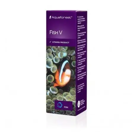 AQUAFOREST - Fish V - 10ml - Integratore vitaminico - Per pesci AQUAFOREST - Fish V - 10ml - Integratore vitaminico - Per pesci
