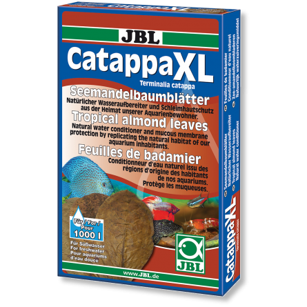 JBL - Catappa XL - 10 Feuilles de badamier pour aquariums d'eau douce