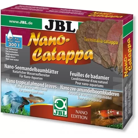 JBL - Nano-Catappa - 10 Blätter Mandelbaum für kleine Süßwasseraquarien
