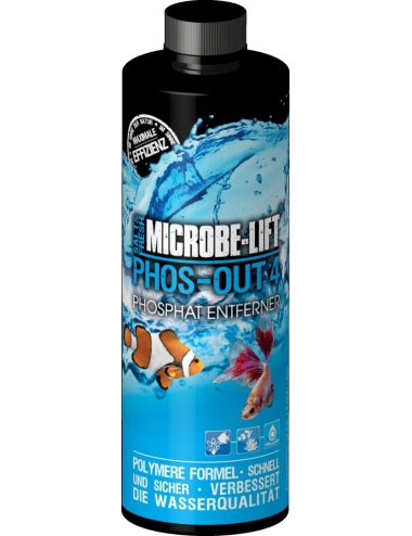 MICROBE-LIFT - PHOS-OUT 4 - 236 ml - Eliminierung von Phosphaten