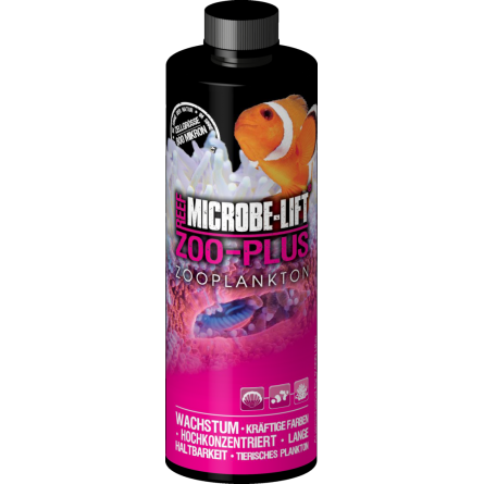 MICROBE-LIFT - Zoo-Plus - 473ml - Zooplâncton para corais MICROBE-LIFT - Zoo-Plus - 473ml - Zooplâncton para corais