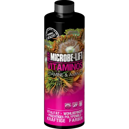 MICROBE-LIFT - Reef Vitaminos - 118ml - Vitamines et Acides Aminés pour coraux