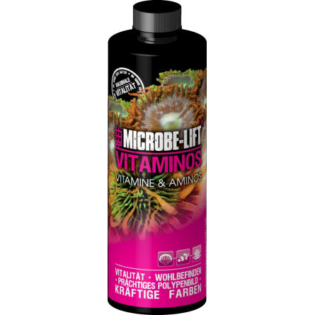 MICROBE-LIFT - Reef Vitaminos - 118ml - Vitamines et Acides Aminés pour coraux