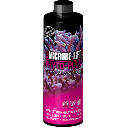 MICROBE-LIFT - Phyto-Plus - 473ml - Fitoplâncton para corais MICROBE-LIFT - Phyto-Plus - 473ml - Fitoplâncton para corais