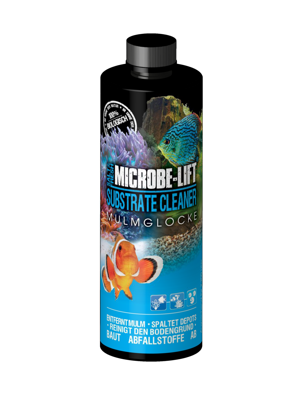 MICROBE-LIFT - Substrate Cleaner - 118ml - Nettoyant de substrat et roches Microbe-Lift - 1