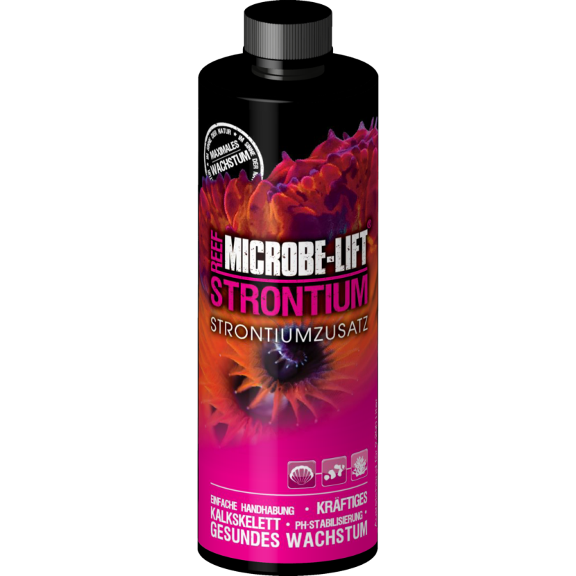 MICROBE-LIFT - Strontium - 473ml - Strontium supplement for aquarium