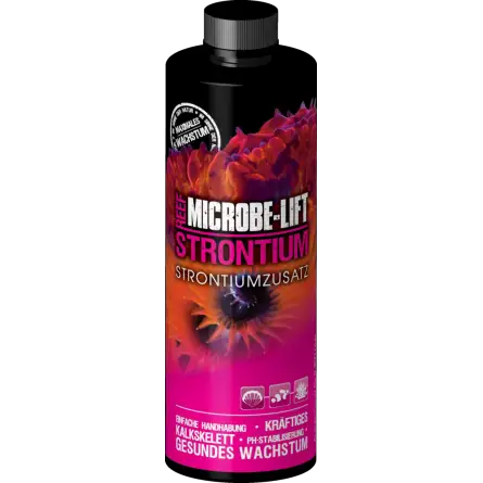 MICROBE-LIFT - Strontium - 473ml - Integratore di Stronzio per acquario