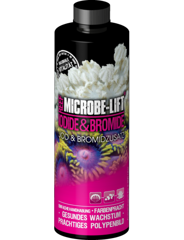 MICROBE-LIFT - Jodid & Brom - 473ml - Jod i Brom za morski akvarij