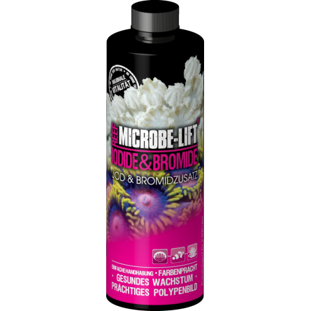 MICROBE-LIFT - Iodide & Bromine - 473ml - Iodine and Bromine for marine aquarium MICROBE-LIFT - Iodide & Bromine - 473ml - Iodine and Bromine for marine aquarium