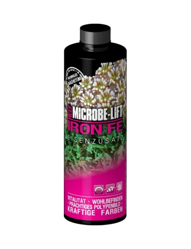 MICROBE-LIFT - Iron Fe - 473ml - Fer pour aquarium marin