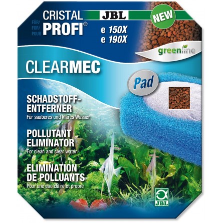 JBL - ClearMec plus CristalProfi e Pad para filtros JBL e1500-1-2 e e1900-1-2 JBL - ClearMec plus CristalProfi e Pad para filtros JBL e1500-1-2 e e1900-1-2