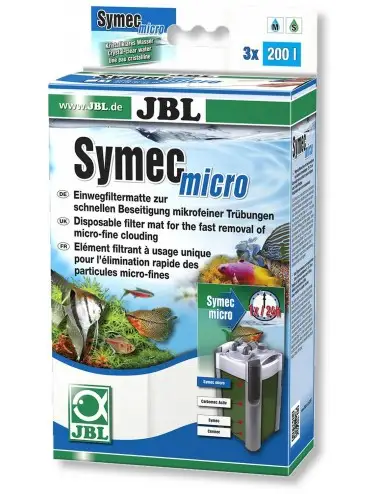 JBL - SymecMicro 25x74 cm - Microfibra per filtro acquario