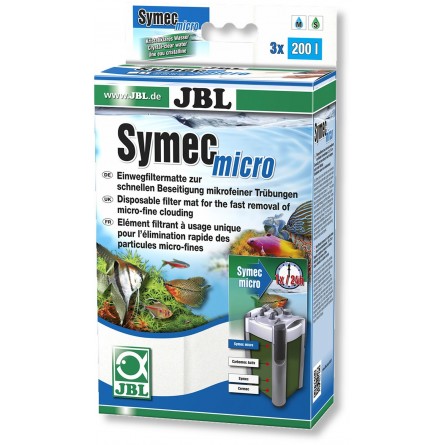 JBL - SymecMicro 25x74 cm - Microfibre pour filtre d'aquarium