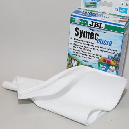 JBL - SymecMicro 25x74 cm - Microfibre pour filtre d'aquarium
