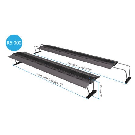 MAXSPECT - Maxspect RSX 300W FreshWater- For aquarium from 120 to 150 cm long.
