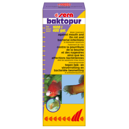 SERA - Baktopur - 100ml - Tratamientos para peces SERA - Baktopur - 100ml - Tratamientos para peces
