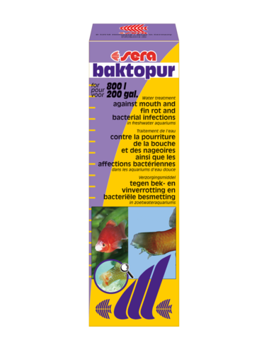 SERA - Baktopur - 50ml - Tratamientos para peces