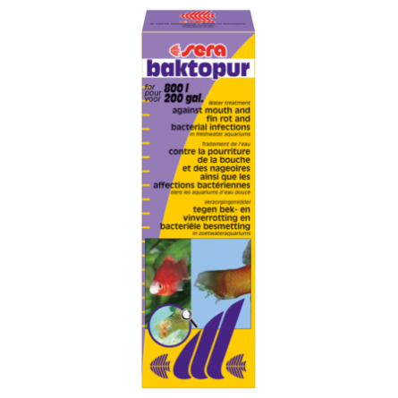 SERA - Baktopur - 50ml - Zdravila za ribe