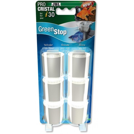 JBL - ProCristal i30 GreenStop x6 - Poseban materijal za filtriranje zelene vode za filter JBL ProCristal i30 JBL - ProCristal i30 GreenStop x6 - Poseban materijal za filtriranje zelene vode za filter JBL ProCristal i30