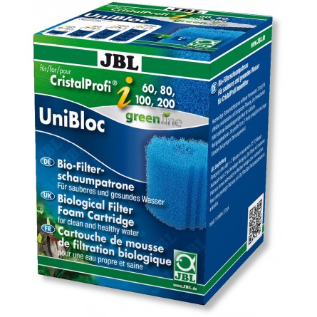 JBL - UniBloc CristalProfi i60/80/100/200 - Replacement foam cartridge JBL - UniBloc CristalProfi i60/80/100/200 - Replacement foam cartridge