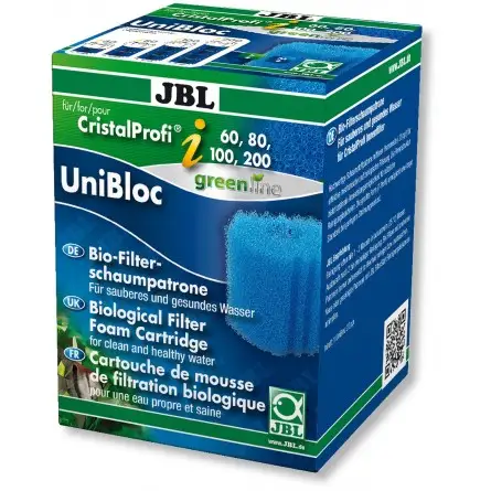 JBL - UniBloc CristalProfi i60/80/100/200 - Cartouche de mousse de rechange JBL - UniBloc CristalProfi i60/80/100/200 - Cartouche de mousse de rechange