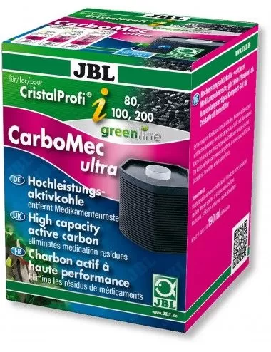 JBL - CarboMec ultra CristalProfi i60/80/100/200 - Activated carbon cartridge for JBL CristalProfi i filter
