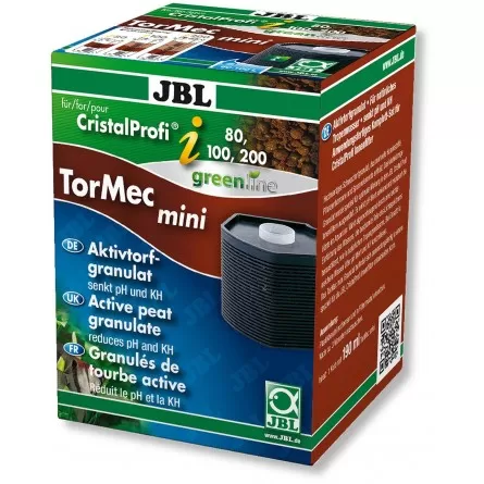 JBL - Tormec CristalProfi i60/80/100/200 - Cartucho de filtro con gránulos de turba para JBL CristalProfi i